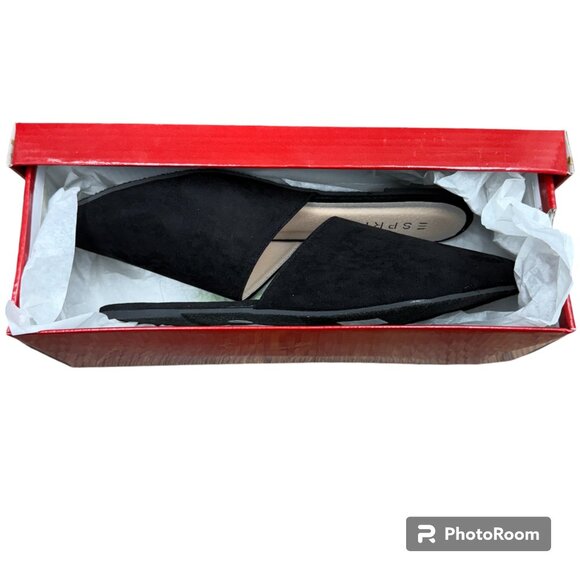 NIB Women's ESPRIT "Serendipity" Pointy Slide Flats Black- Size 8 - Picture 9 of 11